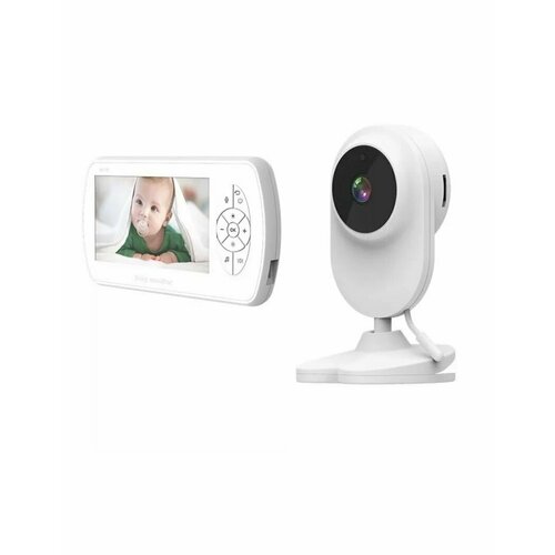 Видеоняня беспроводная ХМ530AI 810 беспроводная видеоняня с цветным дисплеем камера безопасности двухсторонняя связь ночное видение мониторинг температуры детской ком