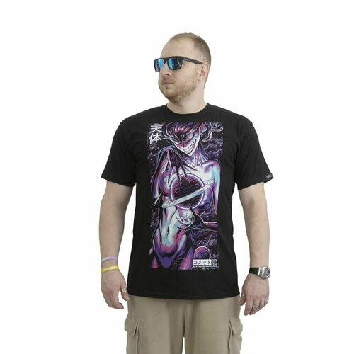 Футболка Комета, размер 46, черный