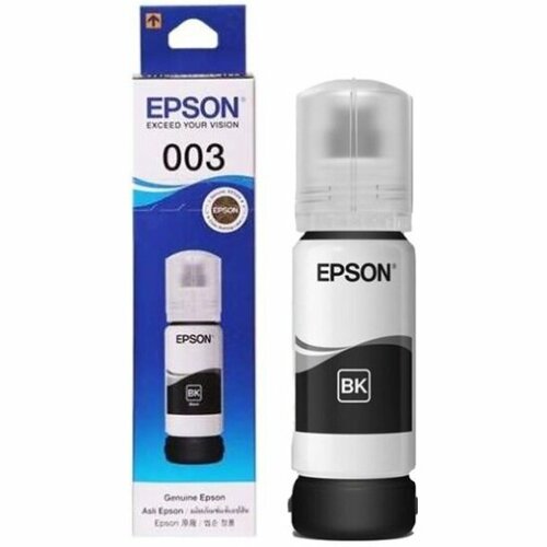 Контейнер Epson 003 EcoTank Ink Черный 65ml контейнер epson c13t03y100 001 ecotank ink black 127ml