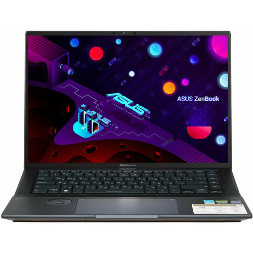 ASUS Ноутбук Asus Zenbook Pro 16X OLED UX7602VI-MY073X Core i9 13900H 32Gb SSD2Tb NVIDIA GeForce RTX4070 8Gb 16 OLED Touch 32K 3200x2000 Windows 11 Professional black WiFi BT Cam 90NB10K1-M00430 90NB10K1-M00430 35690000₽