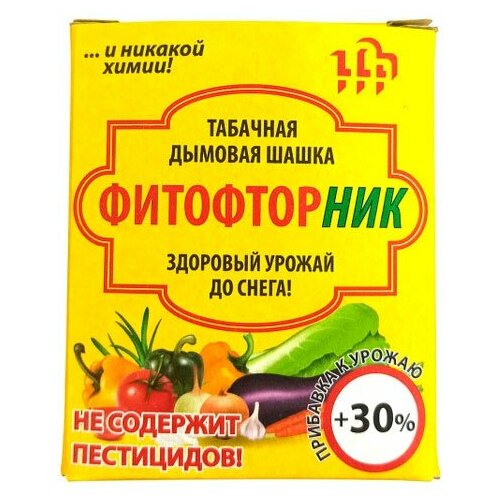 Дымовая шашка для теплиц фитофторник, 220г, Гефест