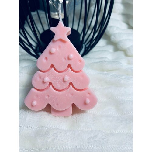 Свеча Ароматическая Новогодняя Интерьерная Декоративная Фигурная 