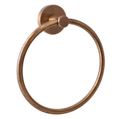 COA0104SM Полотенцедержатель настенный кольцо, цвет бронза