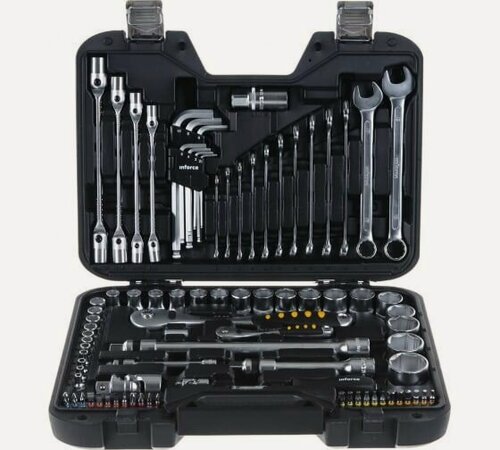 Изображение товара Набор инструментов Inforce 85 предметов 1/2", 1/4" Inforce 06-07-14