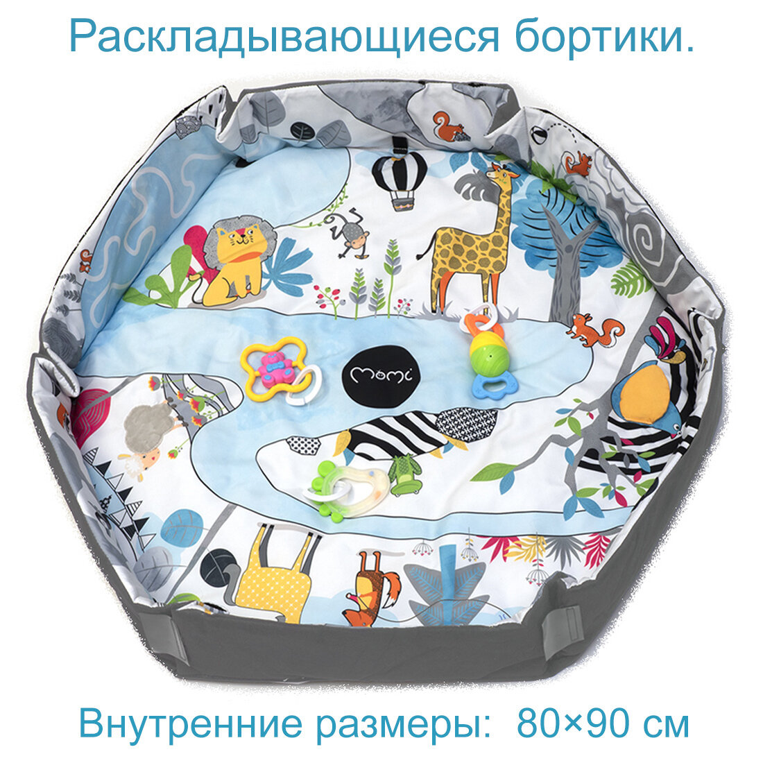 Коврик для новорожденного с игрушками "Crawling Ground Gym", CC8740