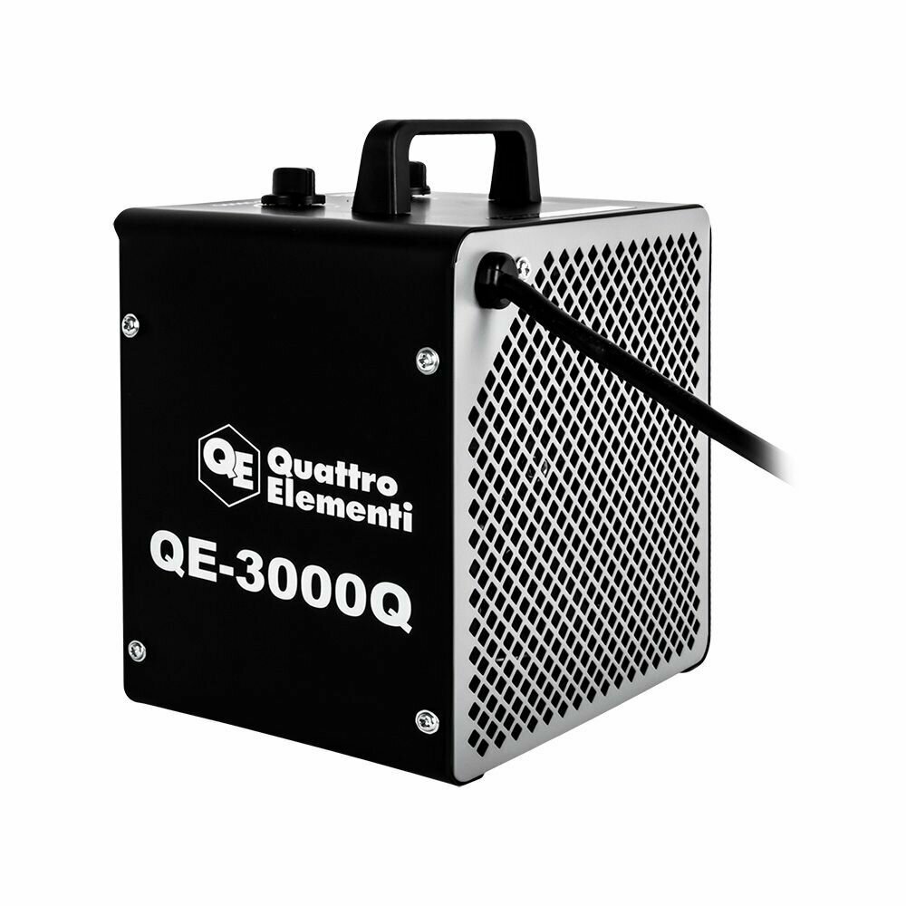 Тепловентилятор (обогреватель) Quattro Elementi QE-3000Q 915-977, куб - фотография № 4