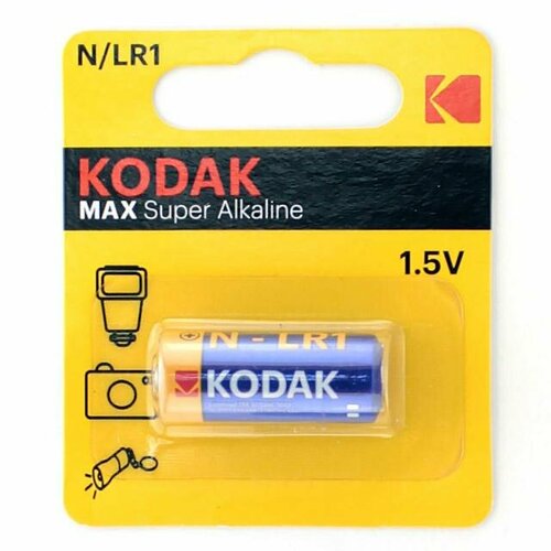 Батарейка Kodak LR1/N Alkaline 1.5V BL1 , 1шт.
