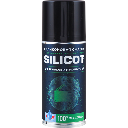VMP 2706 смазка silicot spray для резиновых уплотнителей 210мл флакон аэрозоль