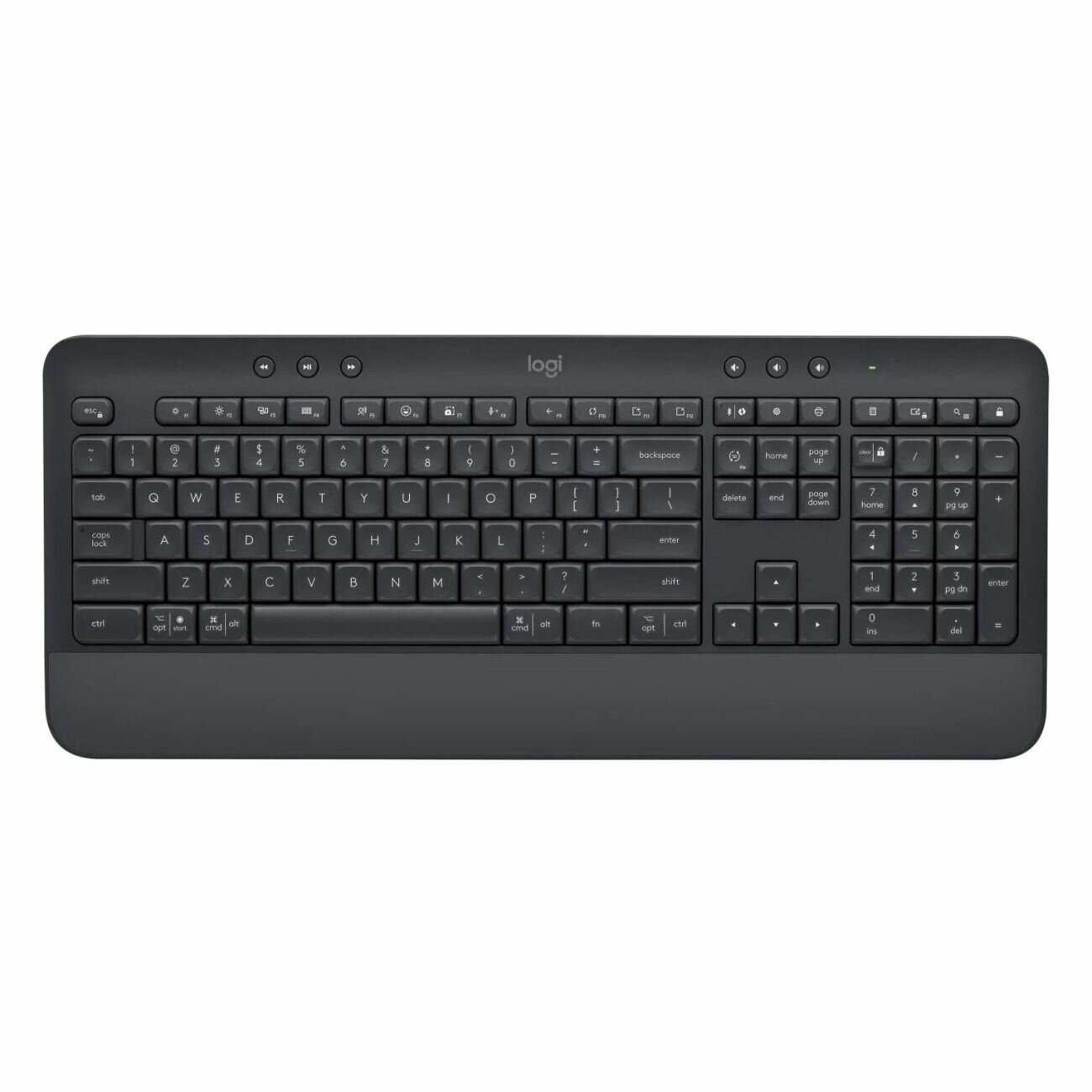 Logitech Illuminated Keyboard K810 Black Bluetooth