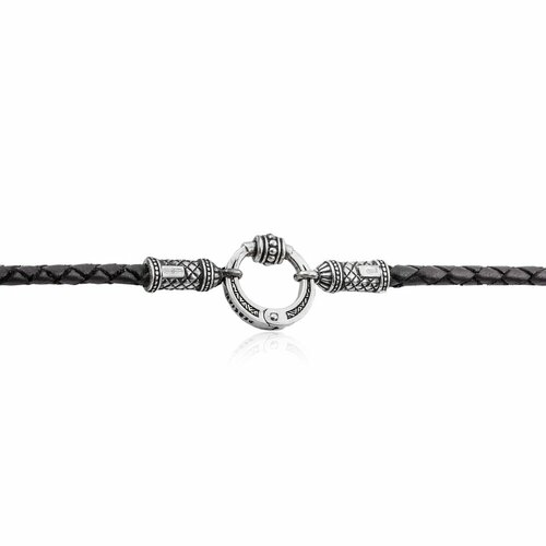 Шнур PERSIAN, серебро, 925 проба, чернение, длина 60 см, средний вес 10.52 г