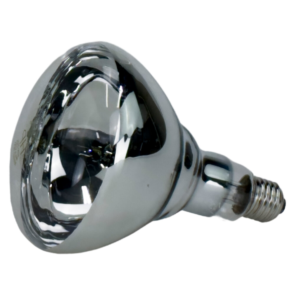 Лампа инфракрасная 175 Bт JK Lighting, E27 BR125, закаленное стекло, прозрачная
