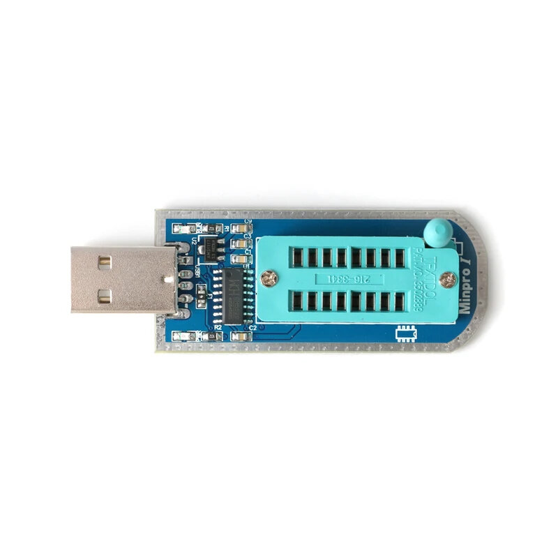USB EEPROM / SPI FLASH программатор Minpro I (переходник smd-dip в комплекте), 1 шт.