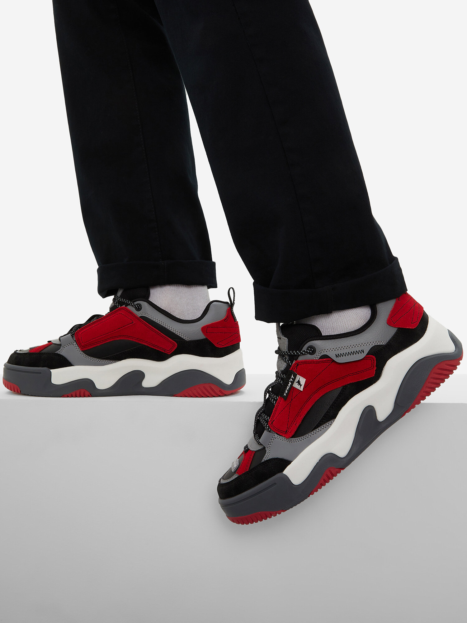 фото Кеды мужские Termit Jumble Next CL Серый; RU: 42, Ориг: 42