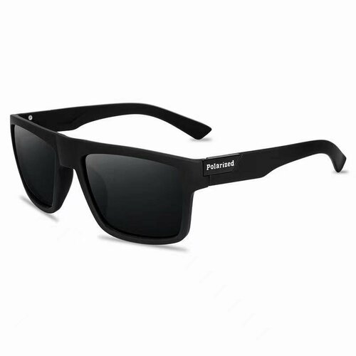 Солнцезащитные очки Polarized D918, черный солнцезащитные очки polaroid квадратные оправа пластик поляризационные для мужчин черный