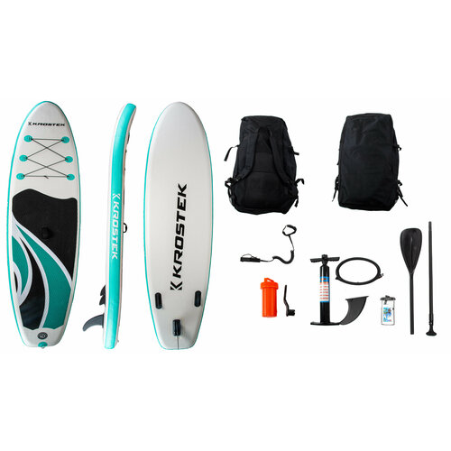 Sup-board двухслойный #3 Black/Light Blue (10.6FT)