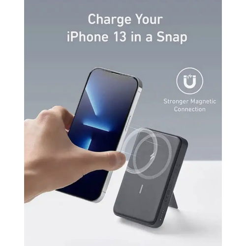 Внешний аккумулятор Anker PowerCore Mag-Go 5000 mAh A1641 черный 469900₽