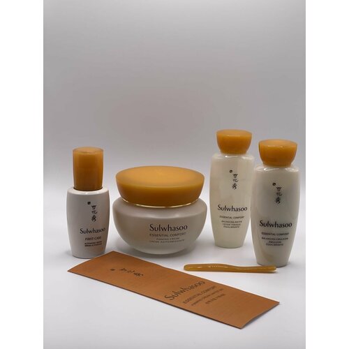 Набор уходовых увлажняющих средств Sulwhasoo Essential Comfort Firming Cream Limited Set 75 ml+ 3 mini