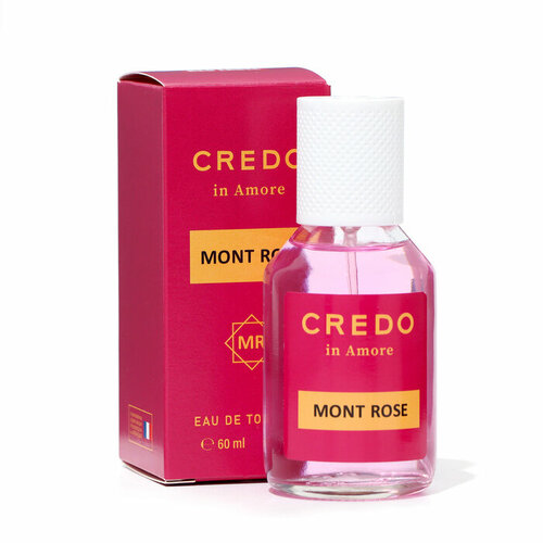 Туалетная вода женская CREDO in AMORE Mont Rose, 60 мл (по мотивам Roses Musk (Montale) montale roses musk парфюмерная вода 100мл