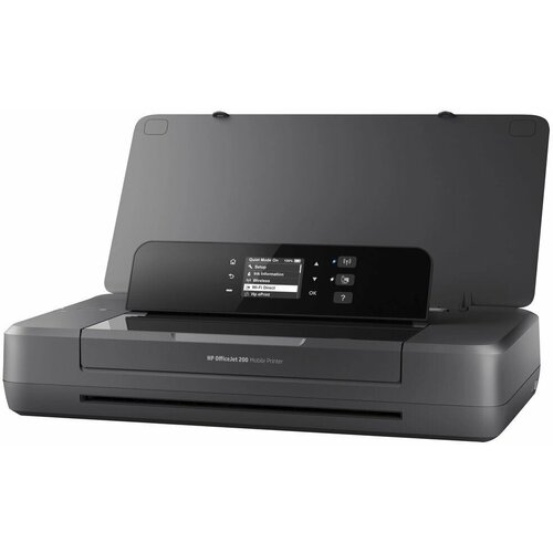 Принтер струйный HP OfficeJet 200 (CZ993A#BHC) A4 WiFi черный дэвид пог os x mountain lion основное руководство