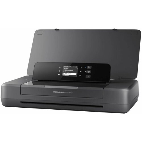 Принтер струйный HP OfficeJet 200 CZ993ABHC A4 WiFi черный 3913300₽