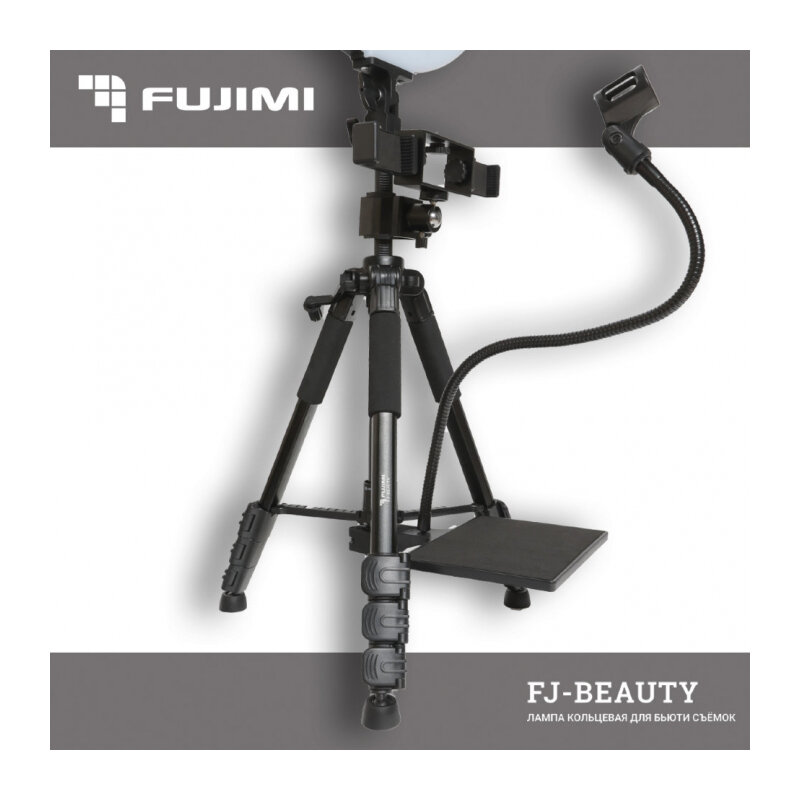Изображение Лампа кольцевая Fujimi FJ-BEAUTY для бьюти съемок