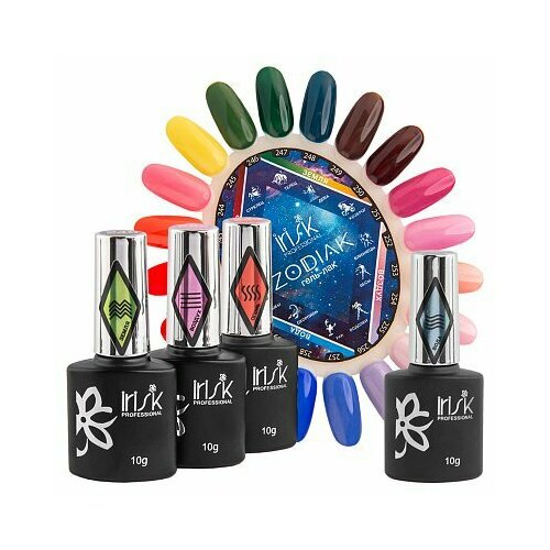Irisk Professional Гель-лак Zodiak, 10 мл, 10 г, 284 Огонь