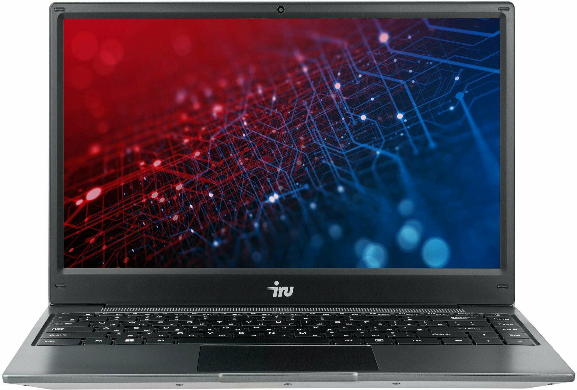 Ноутбук iRU Оникс 15U 1977829, 15.6", IPS, Intel Core i5 1135G7 2.4ГГц, 4-ядерный, 16ГБ DDR4, 512ГБ SSD, Intel Iris Xe graphics G7, Free DOS, черный