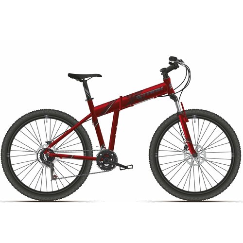 Велосипед Stark Cobra 262 D 2021 красныйсерый 20 4299000₽