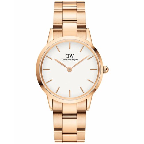 фото Наручные часы daniel wellington iconic link, золотой