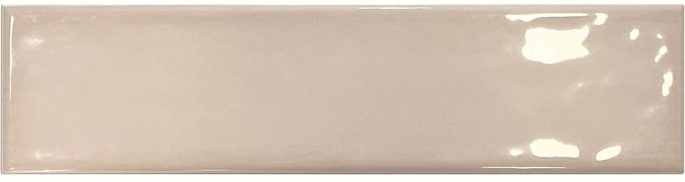 Плитка керамогранит для пола глянцевый Monte Beige Decocer 400х100/9 упаковка 24 шт. / 0.96 кв. м