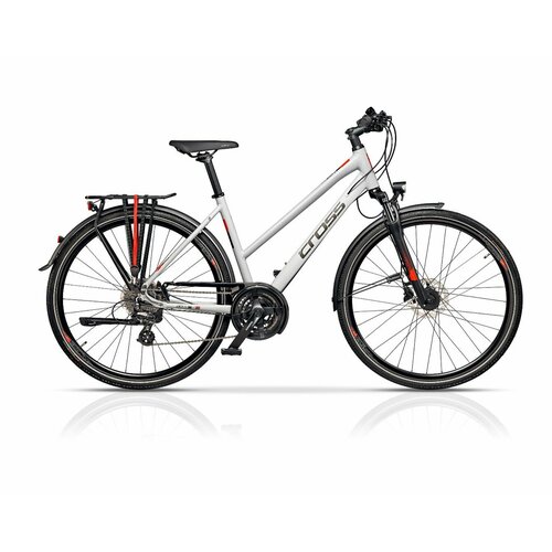 Городской велосипед CROSS AMBER TREKKING Белый 52см 108480₽