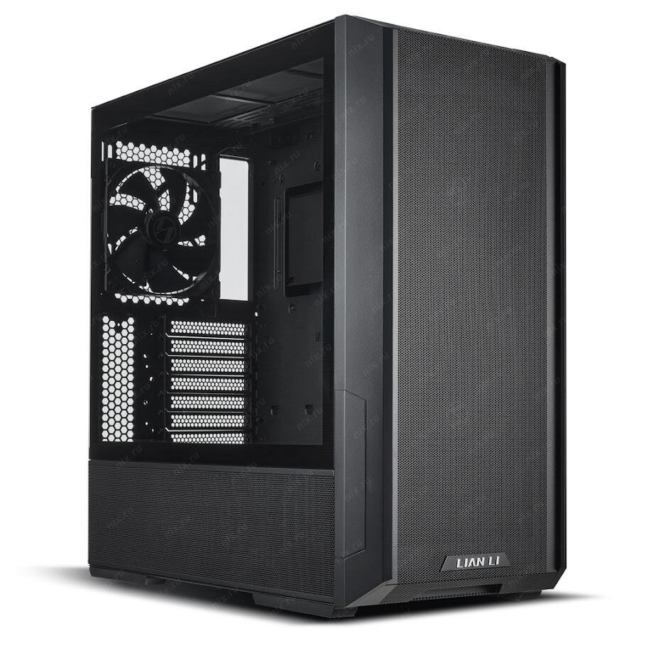 Корпус Lian Li Lancool 216 / Black / Mid-Tower, TG / 2x 160mm + 1x 140mm non LED fans inc. / G99. LAN216X.10R