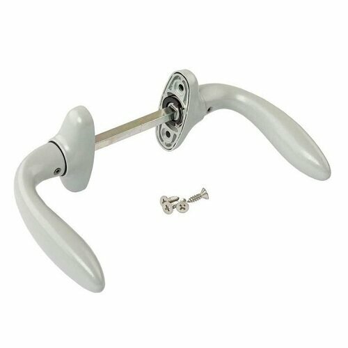 Нажимной гарнитур раздельный STUBLINA 1032.20.315 серый (RAL 9006)