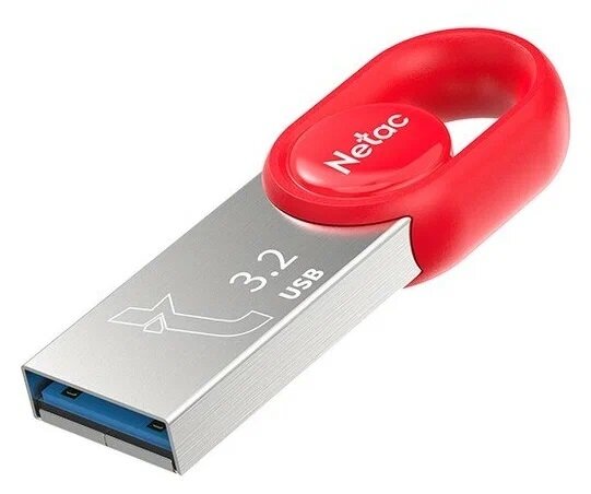 Флешка 128Gb Netac UM2 USB 3.2 (NT03UM2N-128G-32RE)