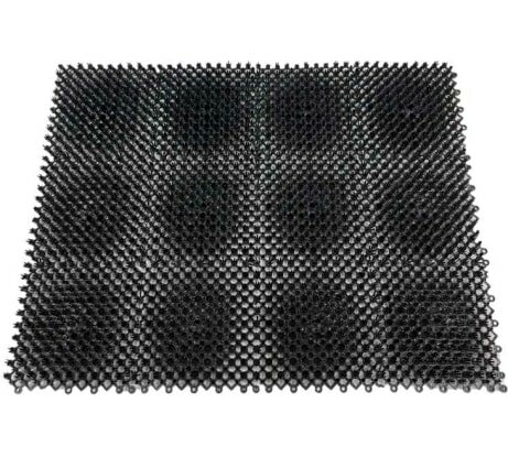 фото Бацькина баня Коврик Gras 41x54 см, черный 93700