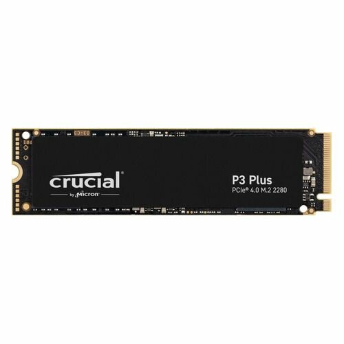 SSD накопитель Crucial P3 Plus CT1000P3PSSD8 1ТБ, M.2 2280, PCIe 4.0 x4, NVMe, M.2