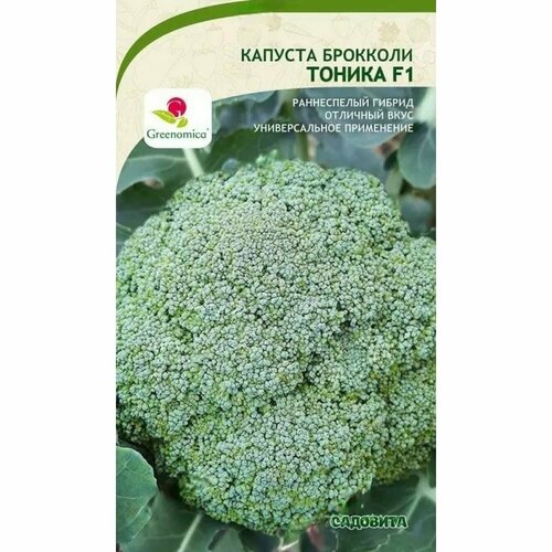 Капуста-брокколи капуста Садовита Тоника F1 семена капуста брокколи маратон f1 10шт садовита 3 пакета