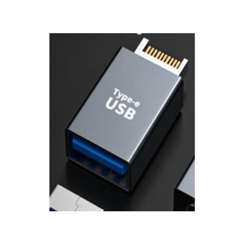 Переходник USB Type E папа на USB 3 мама