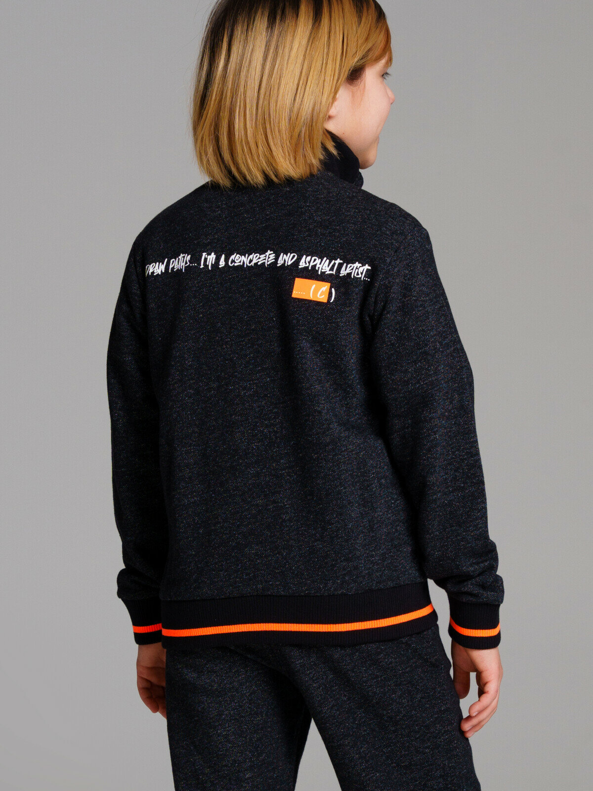 Толстовка playToday, размер 152, черный — фото 1