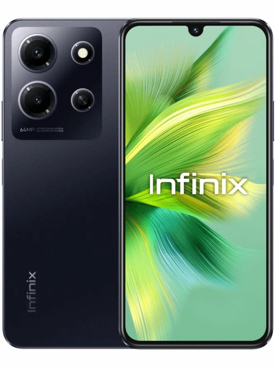 Смартфон Infinix NOTE 30i 8/256 ГБ, Черный (RU)