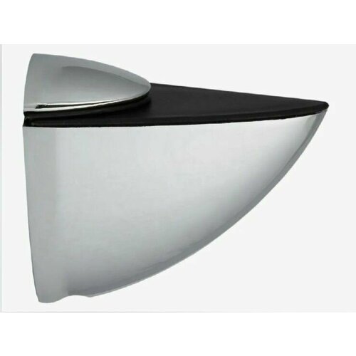 Полкодержатель для стеклянной или деревянной полки, Тукан ( Большой) 73мм, цвет матов хром- 1 шт