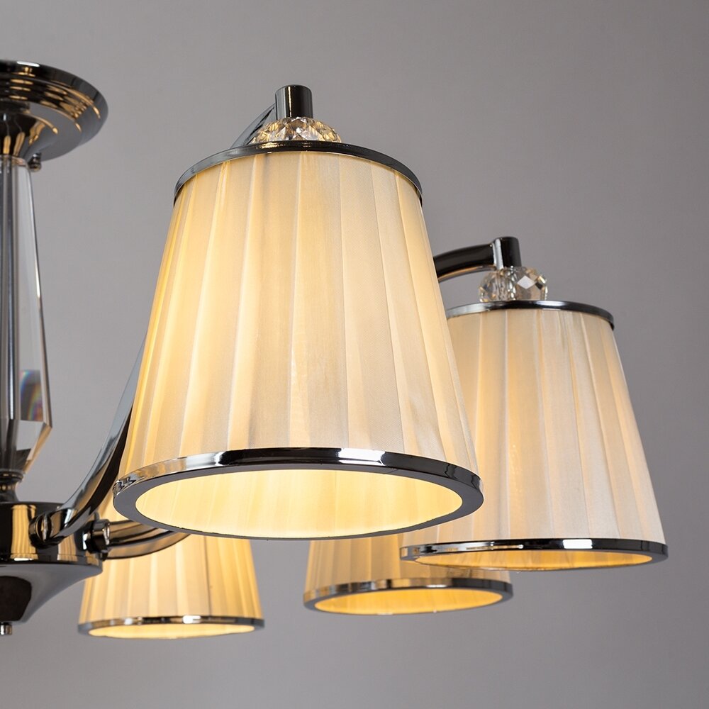 Потолочная люстра Arte Lamp Talitha с поддержкой Алиса A4047PL-8CC-A - фото №6