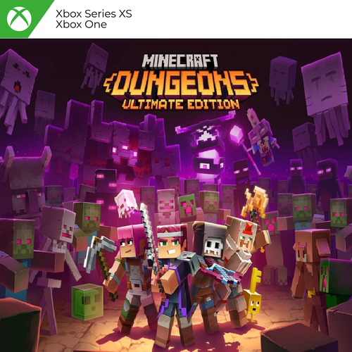 Minecraft Dungeons Ultimate для Xbox One, Xbox Series X|S электронный ключ