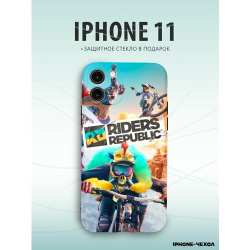 Чехол Iphone 11 Riders republic