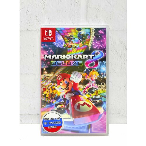 Mario Kart 8 Deluxe Полностью на русском Видеоигра на картридже Nintendo Switch 6590₽