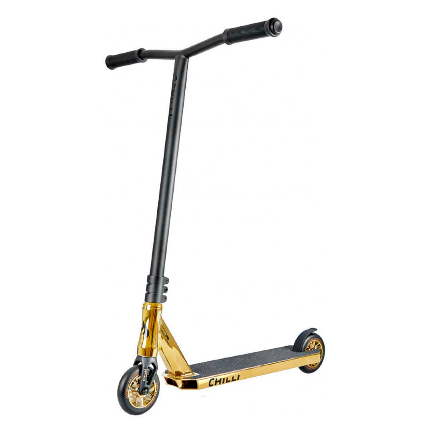 Самокат трюковой Chilli Pro Scooter Reaper Gold