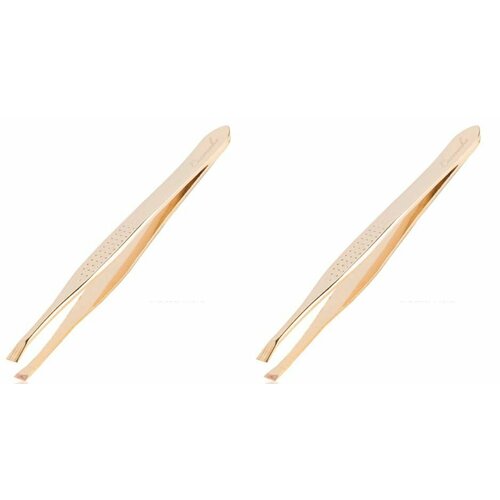 Cosmake Пинцет золото скошенный 2 шт 761₽
