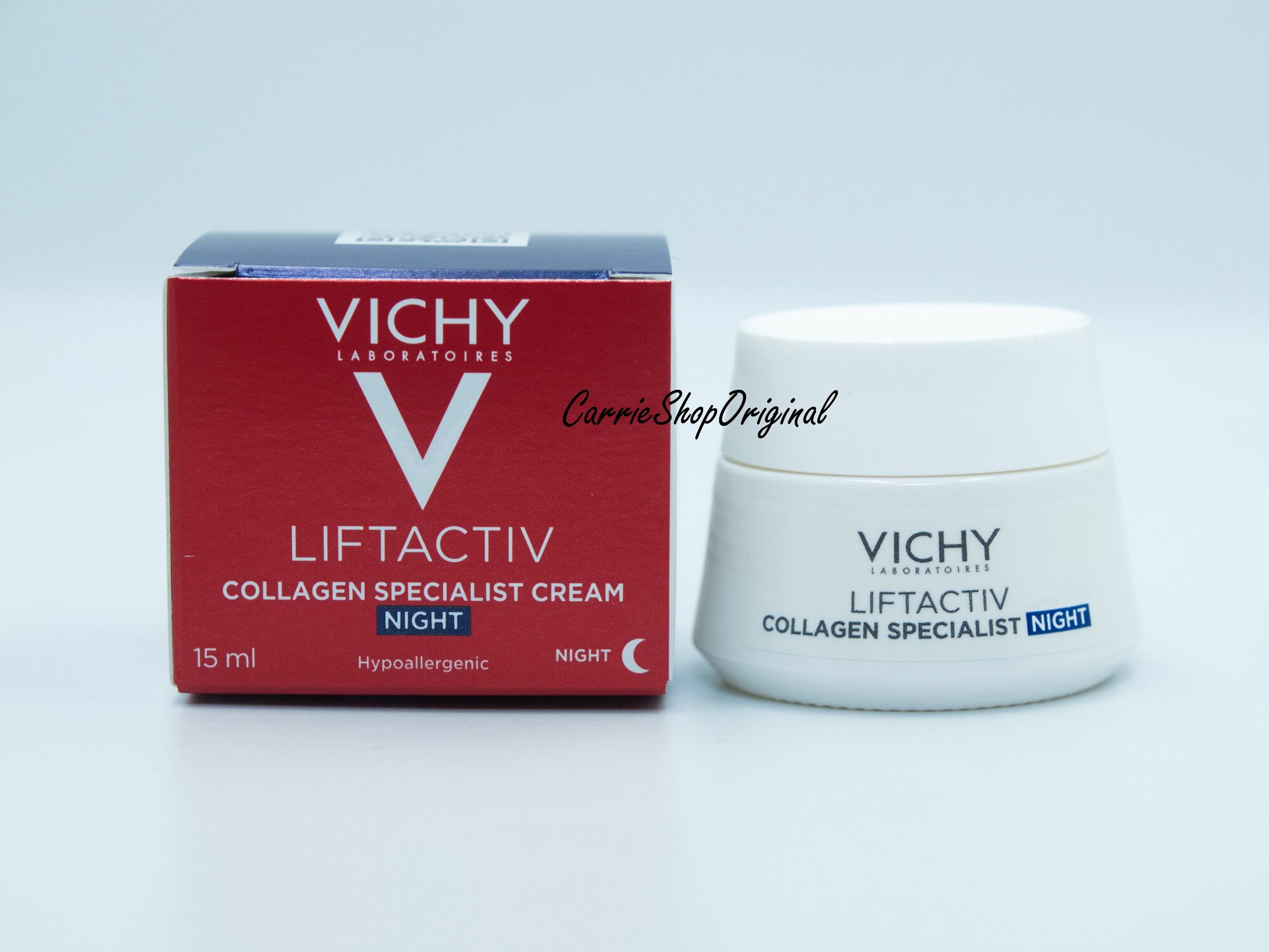 Vichy Liftactiv Collagen Vichy Specialist Night НОЧНОЙ крем для восстановления кожи 15 мл
