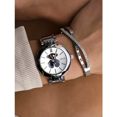 Наручные часы, серебряный наручные часы женские кварцевые модные повседневные женские наручные часы черный