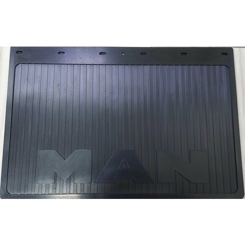 Брызговики MAN 600х400 люкс черные буквы - 2шт.